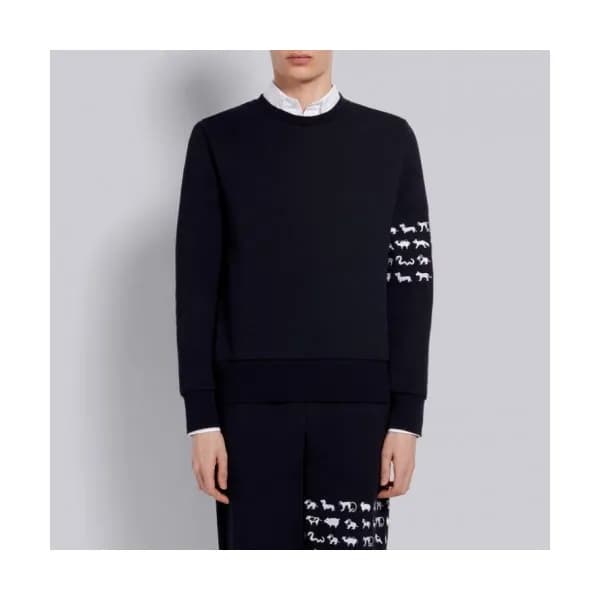 [톰브라운]Thom Browne 2021 Mens Crew-neck Tshirts - 톰브… - 1