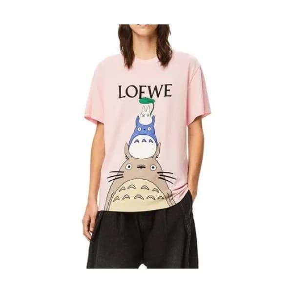 [로에베]Loewe 2021 Mm/Wm Smile Short Sleeved Tshirts … - 1