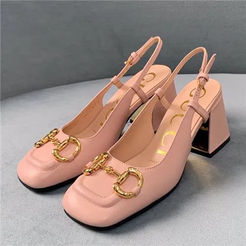 Gucci 2021 Women's Leather High Heel Sandal - … - 1