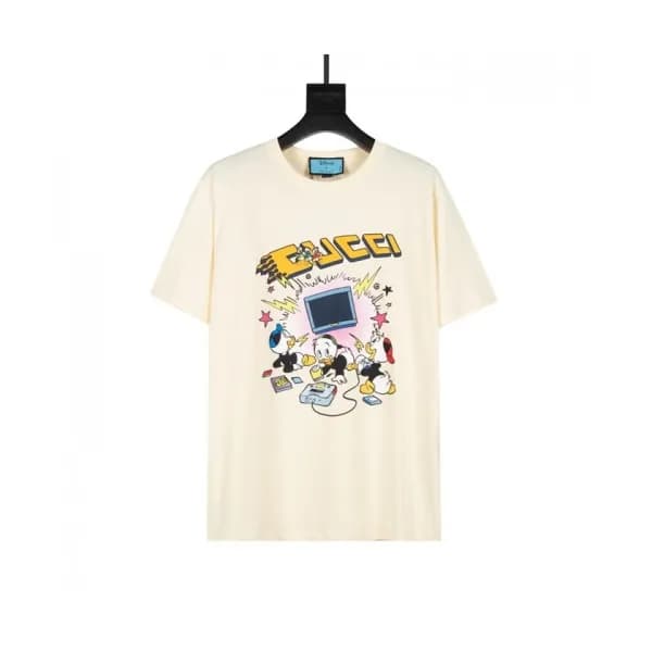 [매장판]Gucci 2021 Mm/Wm Logo Short Sleeved Tshirts -… - 1