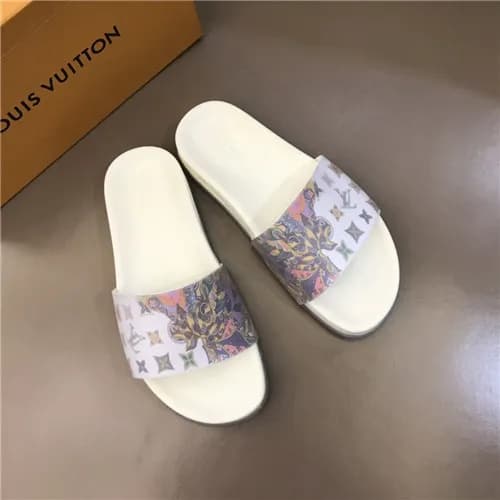Louis Vuitton 2021 Men's Leather Slipper,LOUS2… - 1