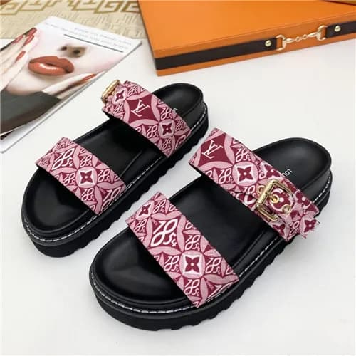 Louis Vuitton 2021 Women's Canvas Slipper,LOUS… - 1