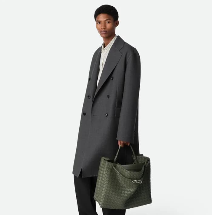 보테가베네타 남성 라지 안디아모 백 - Bottega Veneta Large Andiamo… - 1