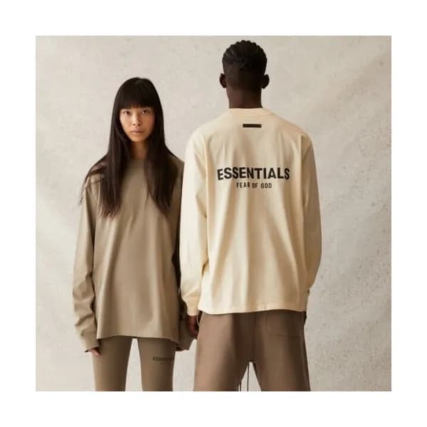 Fear of god Mens Minimal Cotton Tshirts Gray - 피어… - 1