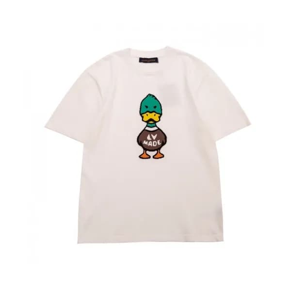 Louis vuitton Mm/Wm Logo Short Sleeved Tshirts Wh… - 1