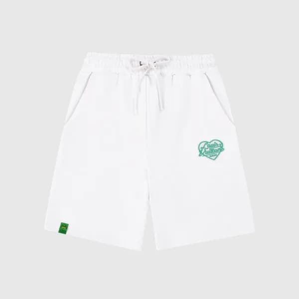 루이비통 남성 화이트 반바지 - Mens White Half-pants - lou04076… - 1