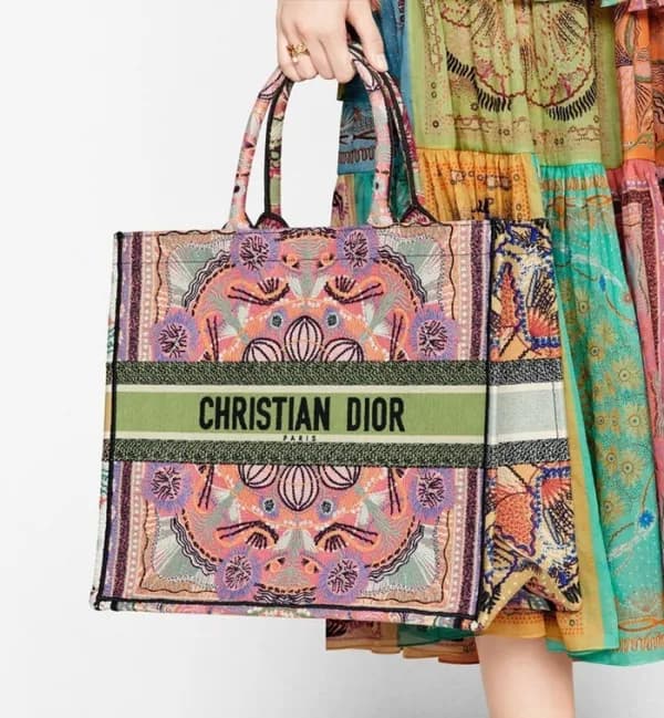 디올 여성 핑크 북토트 - Dior Womens Pink Book Tote - dio180… - 1