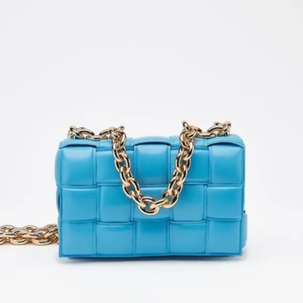 보테가베네타 여성용 블루 카세트백 - Womens Blue Cassette Bag - bv… - 1