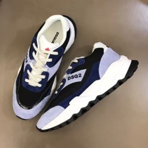 디스퀘어드 남성 트렌디 퍼플 스니커즈 - Mens Purple Sneakers - dsq0…