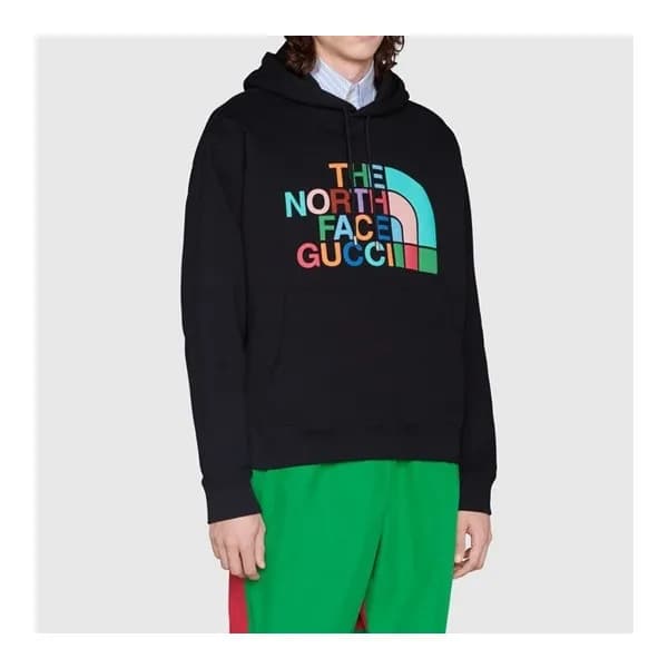 구찌 남/녀 트렌디 블랙 후드티 - Gucci Unisex Black Hoodie - g… - 1