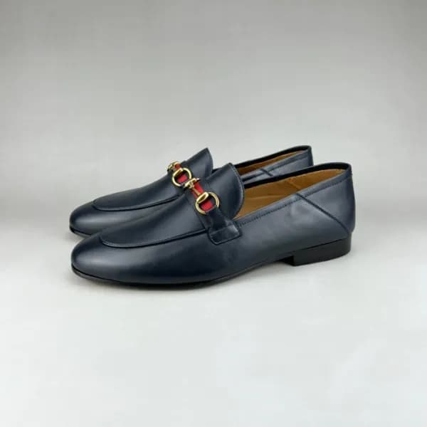 구찌 남성 이니셜 그레이 로퍼 - Gucci Mens Gray Loafer - guc052… - 1