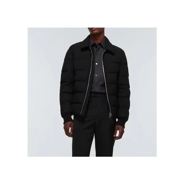톰포드 남성 블랙 덕다운 패딩 - Tom Ford Mens Black Padding - t… - 1