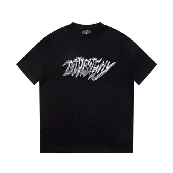 지방시 남성 크루넥 블랙 반팔티 - Givenchy Mens Black Tshirts - … - 1