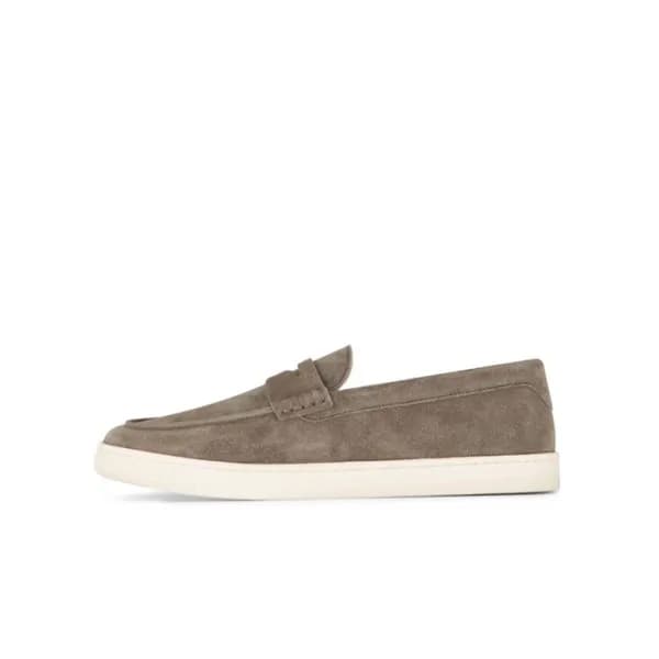 브루넬로쿠치넬리 남성 카키 로퍼 - Brunello Cucinelli Mens Khaki … - 1