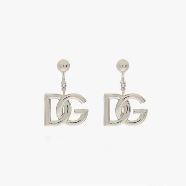 돌체앤가바나 여성 화이트 골드 이어링 - Dolce&Gabbana Womens White … - 1