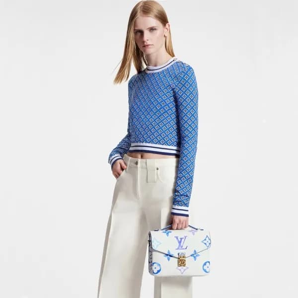 루이비통 여성 블루 포쉐트 - Louis vuitton Womens Blue Pochett… - 1