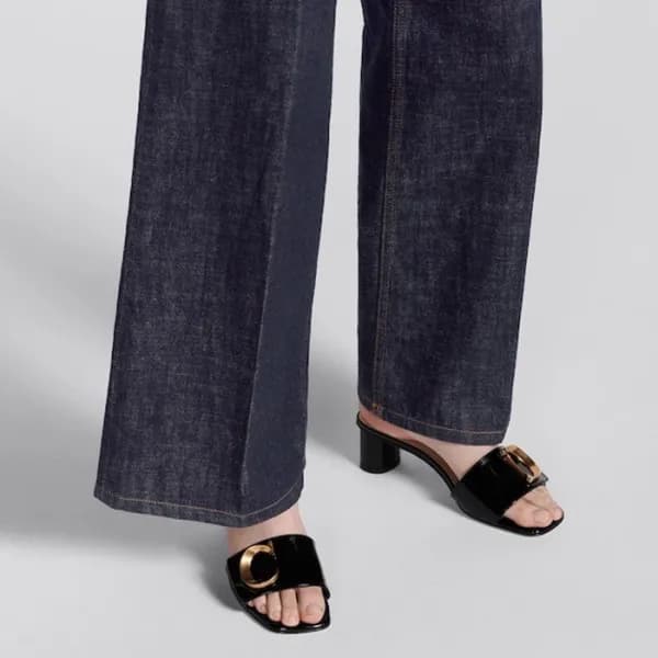 디올 여성 블랙 샌들 - Dior Womens Black Sandals - di522x - 1