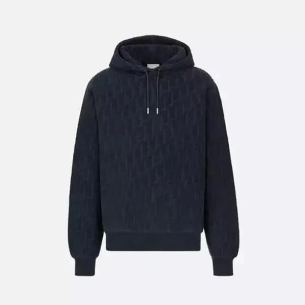 디올 남성 블랙 후드티 - Dior Mens Black Hoodie - di683x - 1