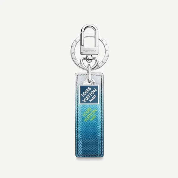 루이비통 남/녀 블루 키링 - Louis vuitton Unisex Blue Key Rin…