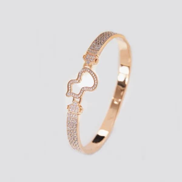 키린 여성 로즈 골드 팔찌 - Qeelin Womens Rose-gold Bangle - … - 1