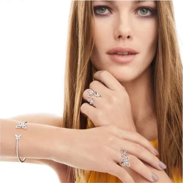 그라프 여성 화이트 골드 팔찌 - Graff Womens White-gold Bangle … - 1