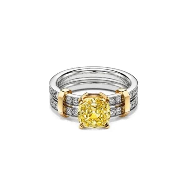 티파니 여성 화이트 골드 반지 - Tiffany Womens White Gold Ring … - 1