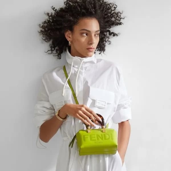 펜디 여성 그린 보스턴 백 - Fendi Womens Green Boston Bag - f… - 1