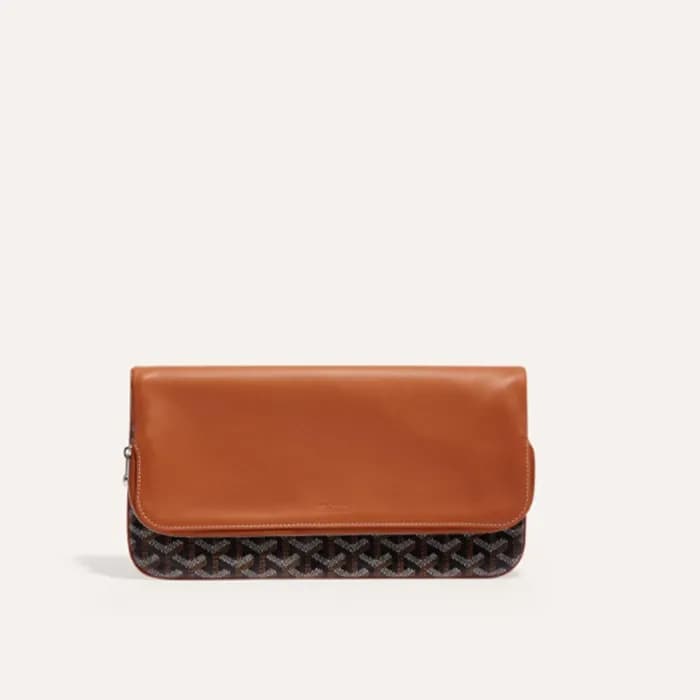 고야드 남/녀 블랙 탄 생마리 클러치 - Goyard Unisex Saint Marie C… - 1