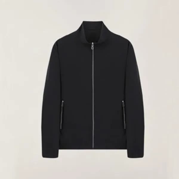 로로피아나 남성 블랙 자켓 - Loro Piana Mens Black Jackets - l… - 1