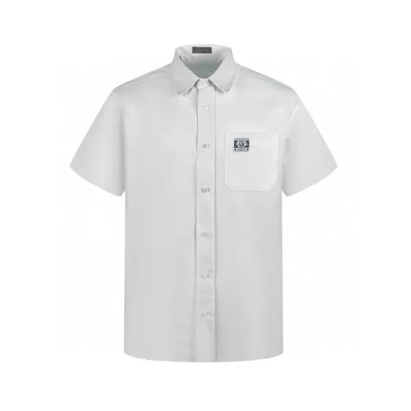 디올 남성 화이트 반팔 셔츠 - Dior Mens White Shirts - dic871x - 1