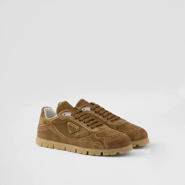 프라다 여성 카멜 스니커즈 - Prada Womens Camel Sneakers - prs… - 1
