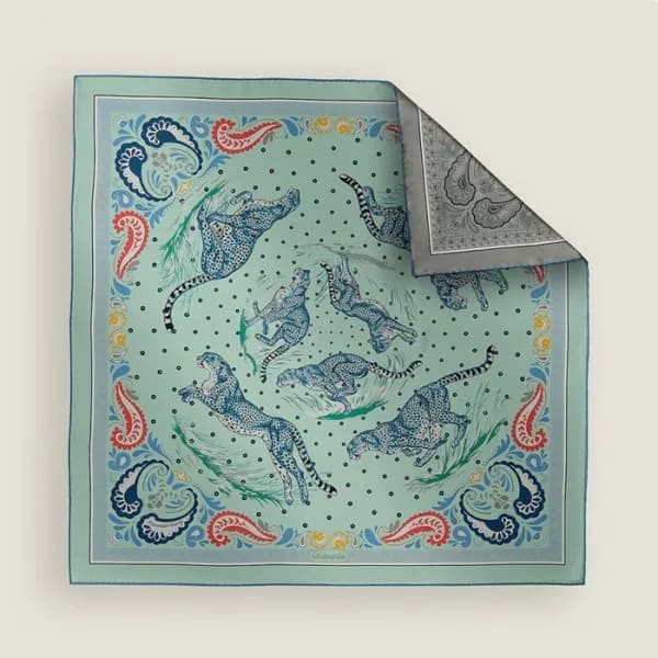에르메스 여성 실크 스카프 - Hermes Womens Silk Scarf - acc242… - 1