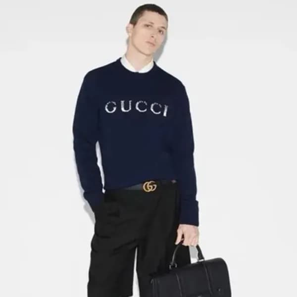 구찌 남성 라운드 스웨터 - Gucci Mens Round Sweater - guc3437… - 1
