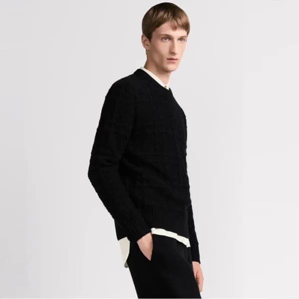 디올 남성 라운드 스웨터 - Dior Mens Round Sweater - dic4396x - 1