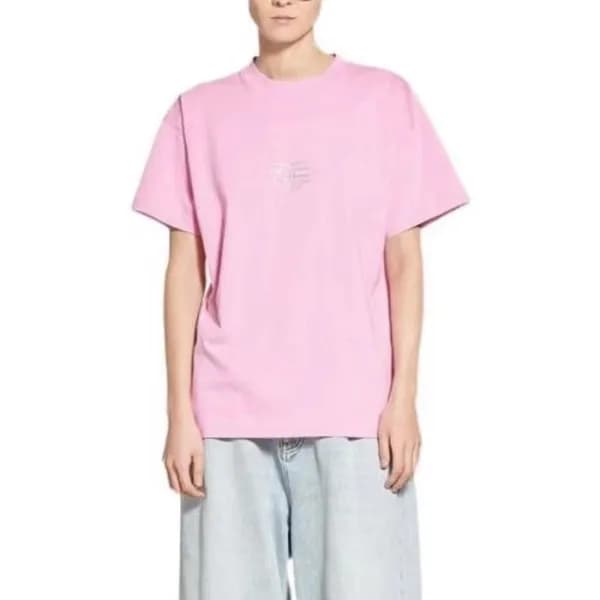 발렌시아가 남성 라운드 반팔 티셔츠 - Balenciaga Mens Round Tshirt… - 1