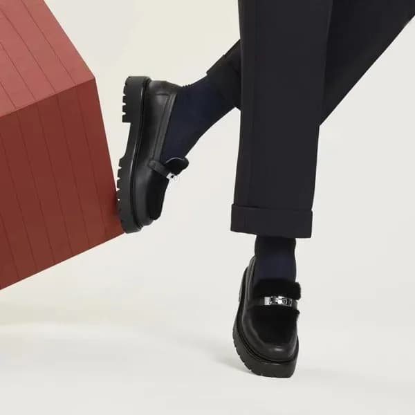 에르메스 여성 켈리 로퍼 - Hermes Womens Kelly Loafer - hes18… - 1