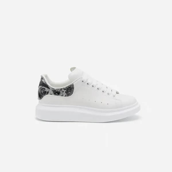 알렉산더 맥퀸 남성 화이트 스니커즈 - Alexander McQueen Mens White… - 1