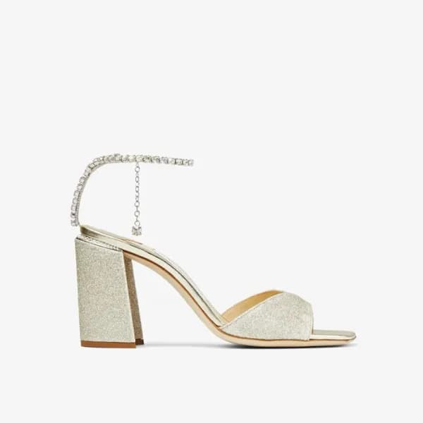 지미츄 여성 사에다 글리터 샌들 - Jimmy Choo Womens Saeda Gliter… - 1