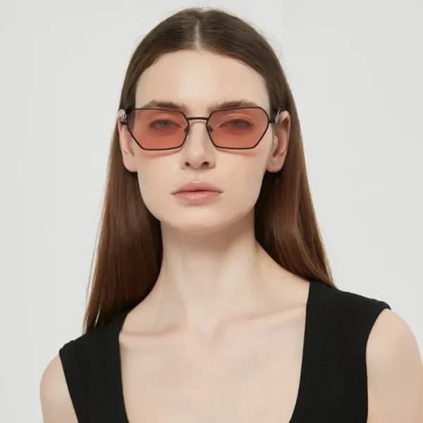프라다 여성 프리미엄 메탈 프레임 선글라스 - Prada Womens Premium Met… - 1