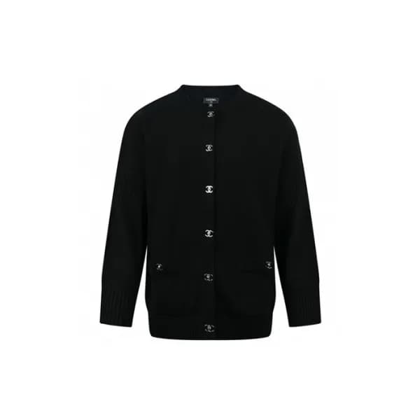 샤넬 남/녀 라운드 가디건 - Chanel Unisex Round Cardigan - ch… - 1