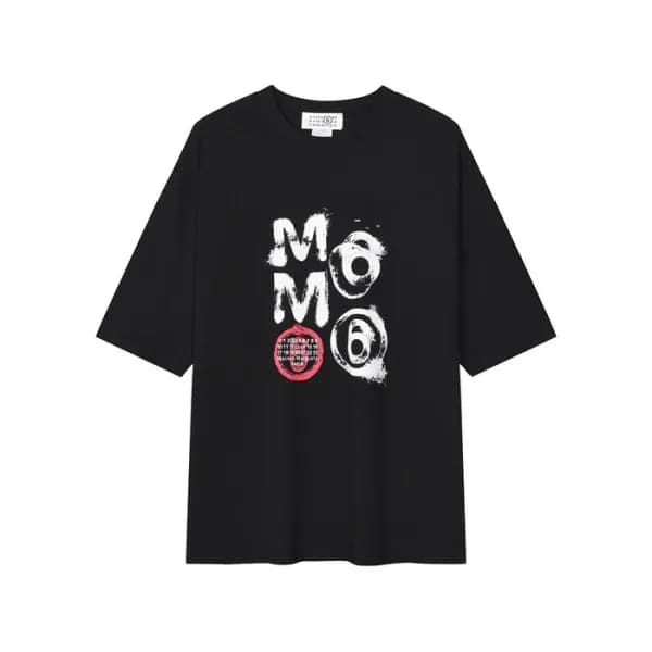 메종 마르지엘라 남성 라운드 반팔 티셔츠 - Maison Margiela Mens Roun… - 1