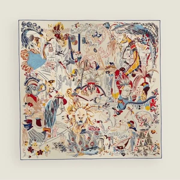 에르메스 여성 실크 스카프 - Hermes Womens Silk Scarf - acc450… - 1