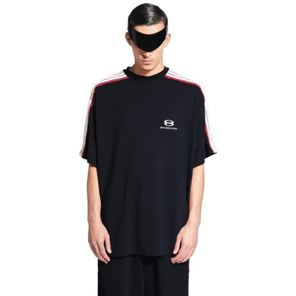 발렌시아가 남성 라운드 반팔 티셔츠 - Balenciaga Mens Round Tshirt… - 1