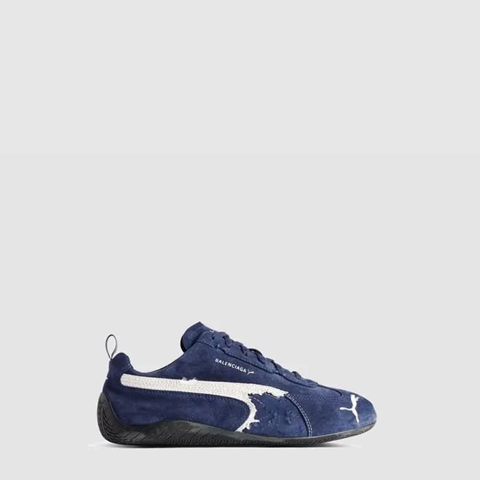 발렌시아가 남/녀 스피드캣 스웨이드 스니커즈 - Balenciaga Unisex Speed… - 1