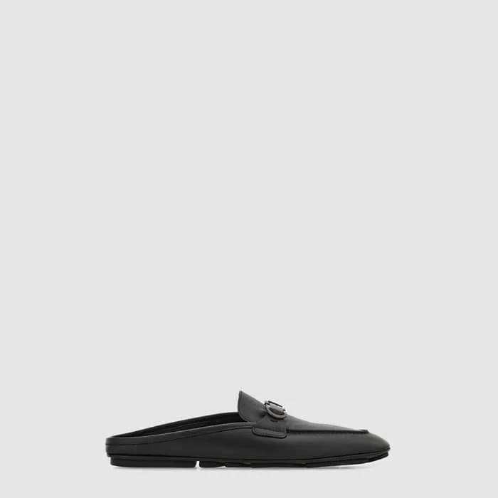 페라가모 남성 간치니 오너먼트 로퍼 뮬 - Ferragamo Mens Gancini Orn… - 1