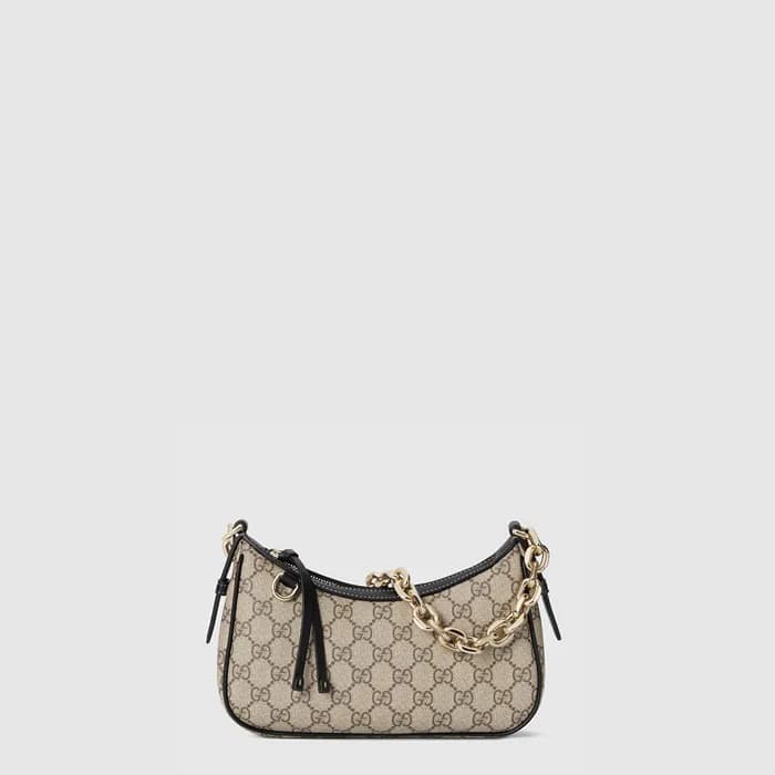 구찌 여성 GG 엠블럼 스몰 숄더백 - Gucci Womens GG Emblem Small… - 1
