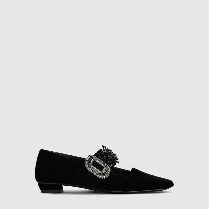 로저비비에 여성 벨 비비에 스트랩 발레리나 - Roger Vivier Womens Bell… - 1