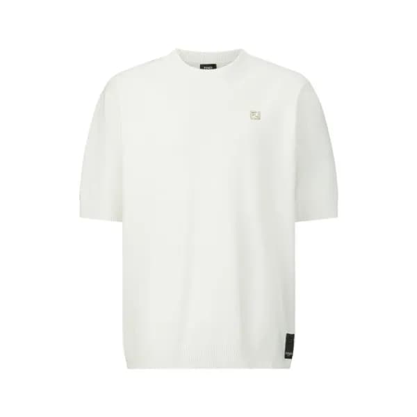 펜디 남성 라운드 반팔 티셔츠 - Fendi Mens Round Tshirt - fec13… - 1