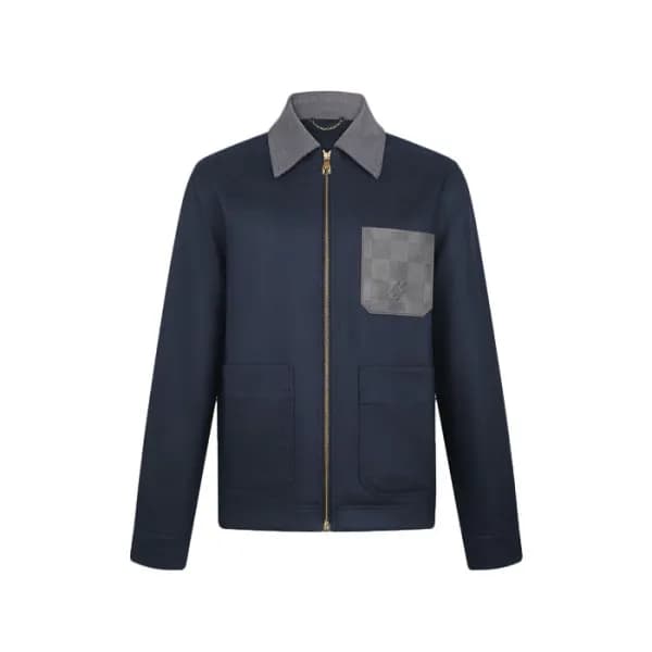 루이비통 남성 집업 자켓 - Louis vuitton Mens Zip Up Jacket - lvc17319x - 1