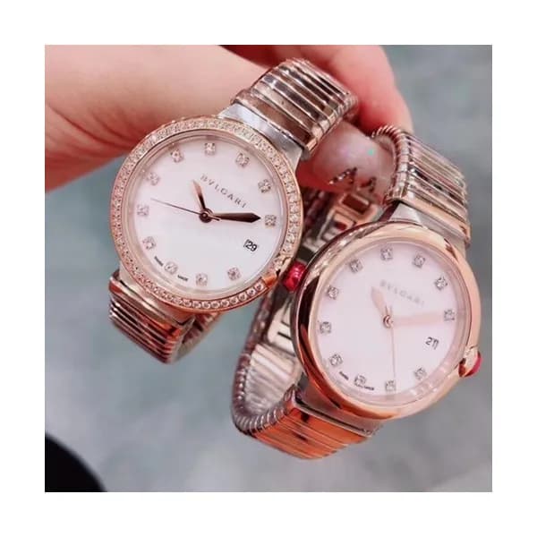 BVLGARY LADIES QUARTZ - 불가리 레이디스 쿼츠 ,로즈골드2종 - 1